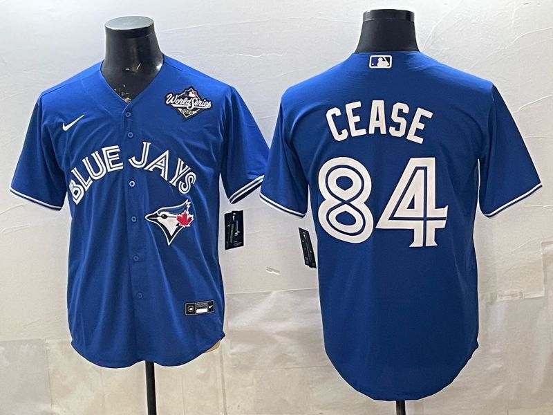 Men 2026 Toronto Blue Jays #84 Cease Blue Game Nike MLB Jersey style 001->women mlb jersey->Women Jersey